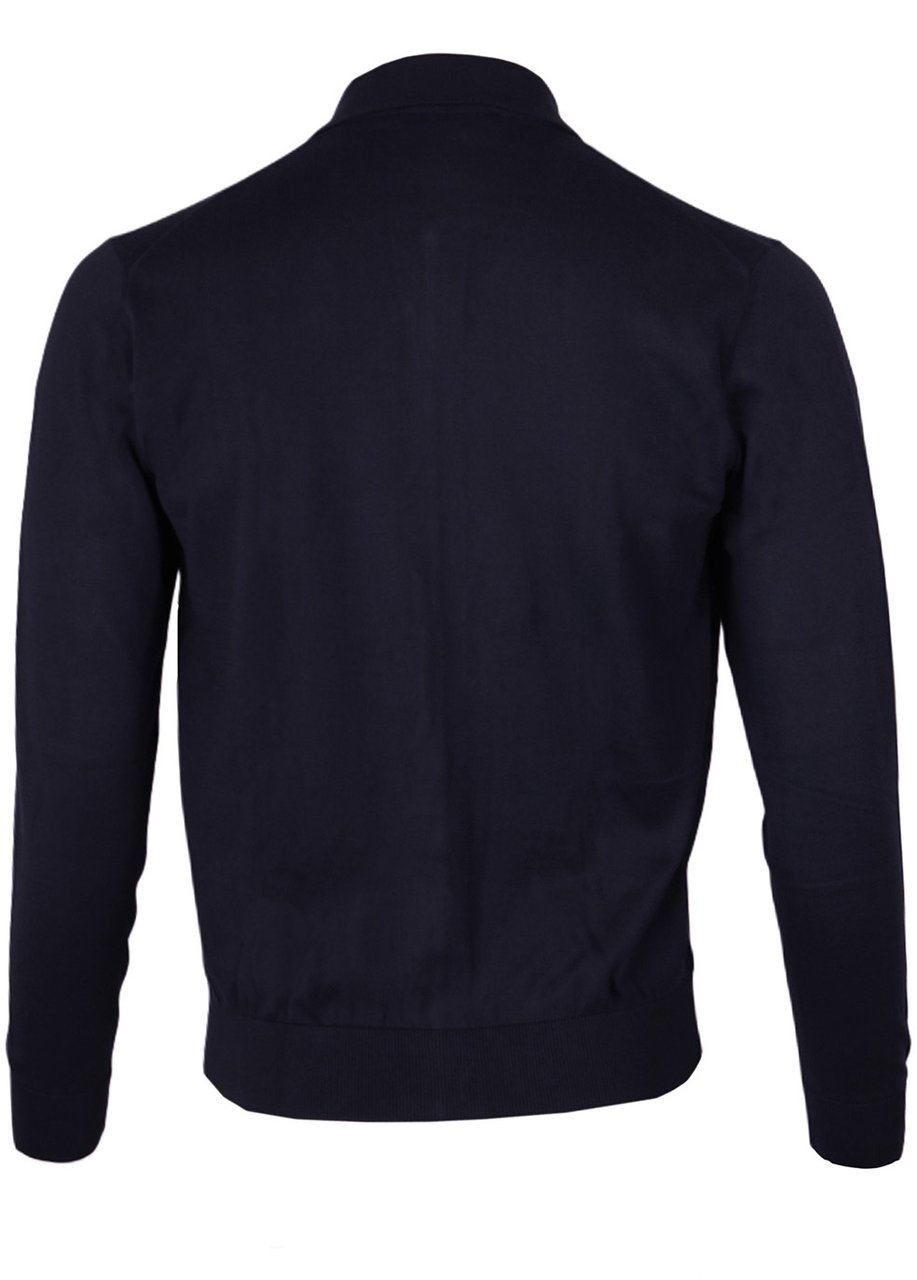 Filippo De Laurentiis Vest donkerblauw Blauw