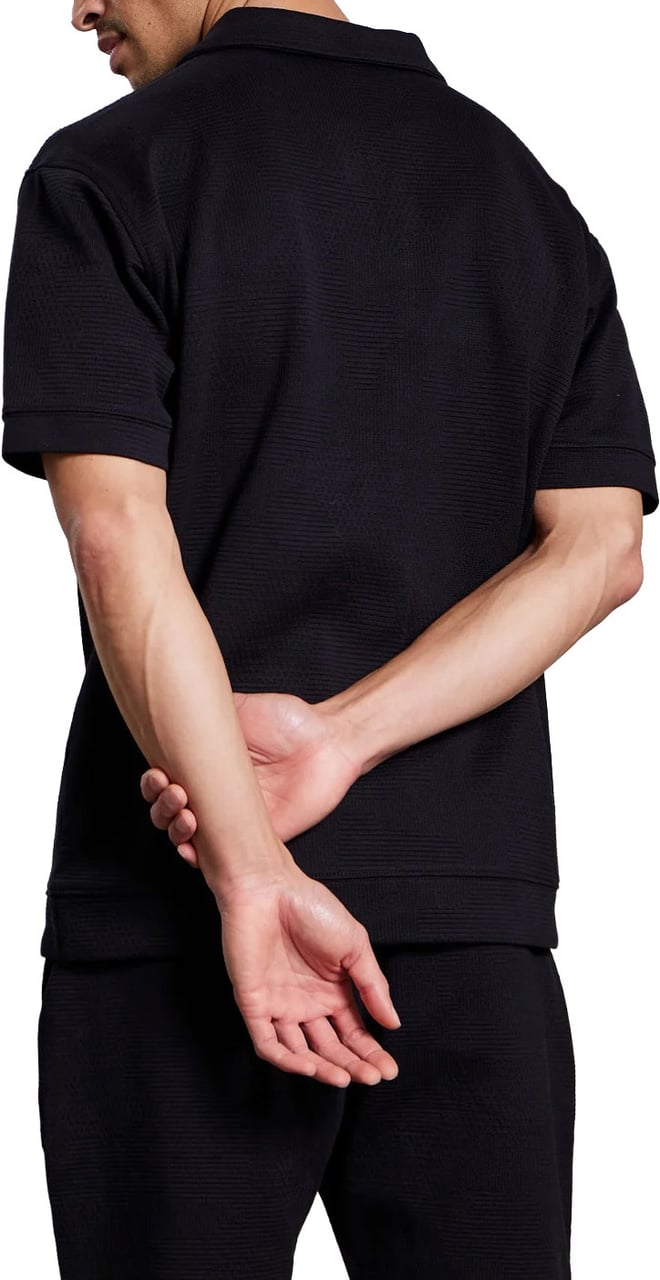 Aeden Amiro Polo Black Zwart