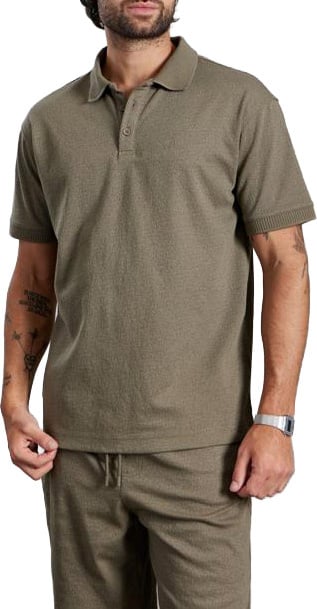 Aeden Guz Polo Vetiver Groen