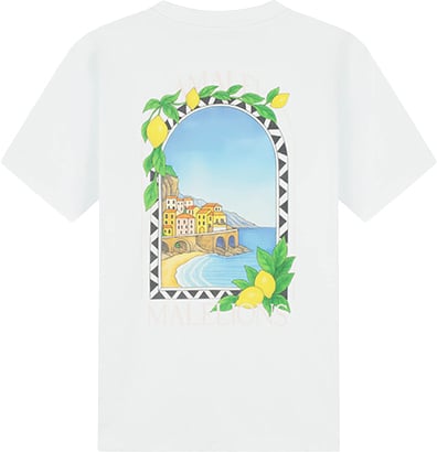 Malelions Malelions Men Amalfi Window T-Shirt Wit