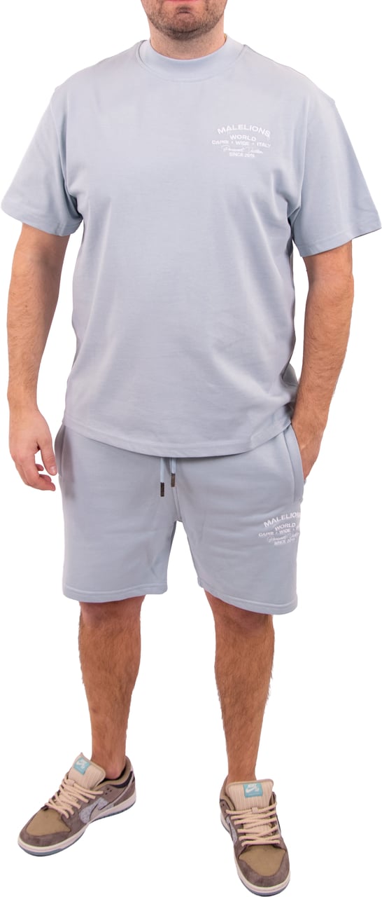 Malelions Malelions Men Permanent Vacation Shorts Grijs