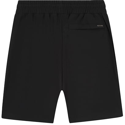 Malelions Malelions Men Ribbed Shorts Zwart