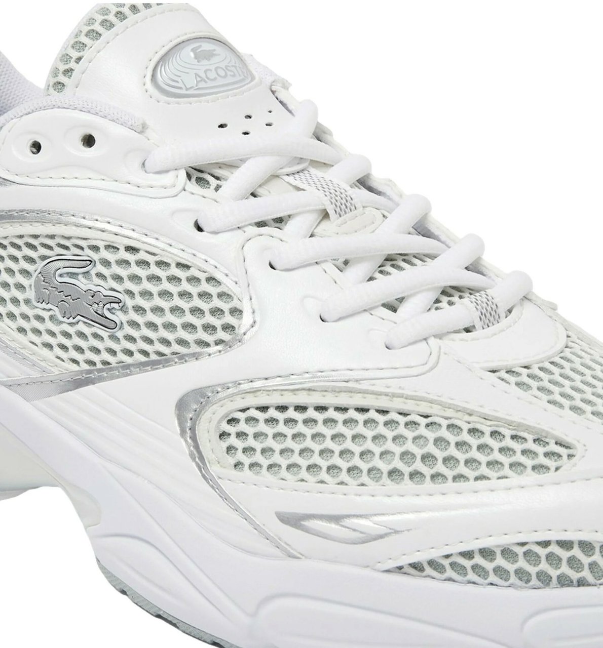 Lacoste Storm 96 2K Herensneakers Wit