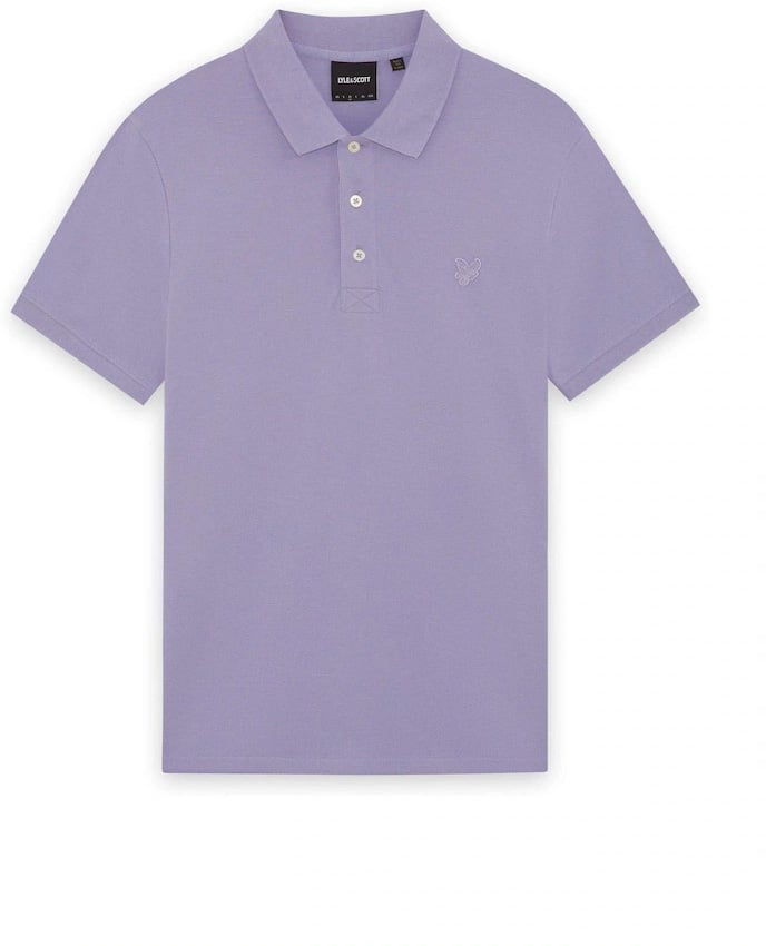 Lyle & Scott Tonsurton polo paars Paars