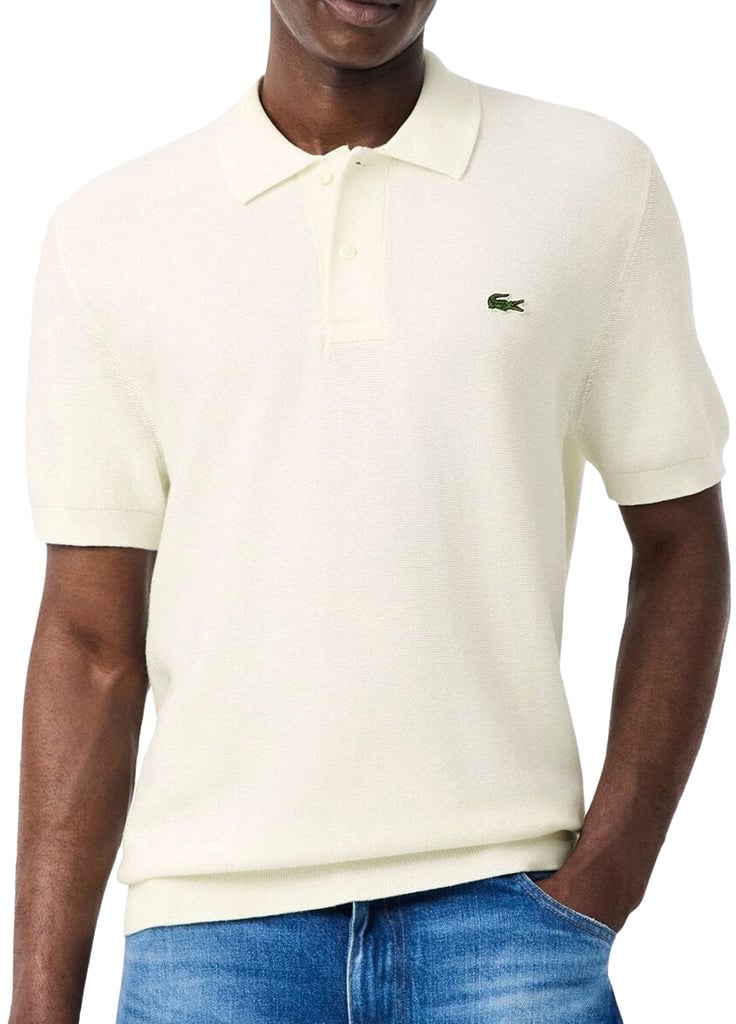 Lacoste polo wit Wit
