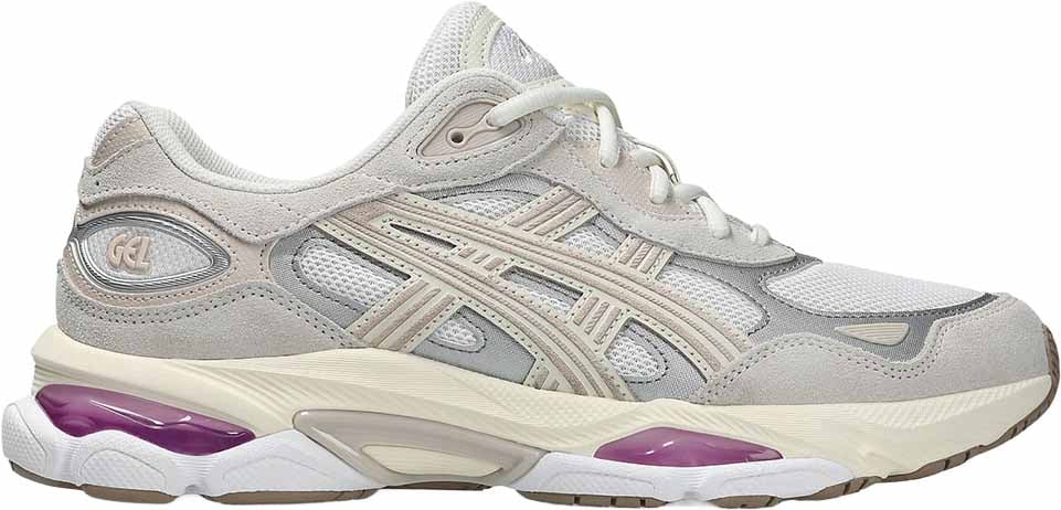 Asics asics gel nyc 2 0 mesh blanc gris Wit
