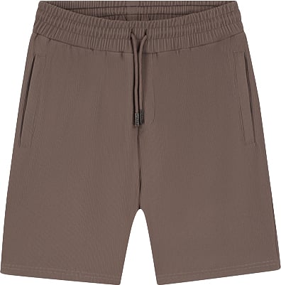 Malelions Malelions Ribbed Shorts Bruin