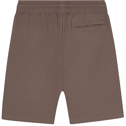 Malelions Malelions Ribbed Shorts Bruin