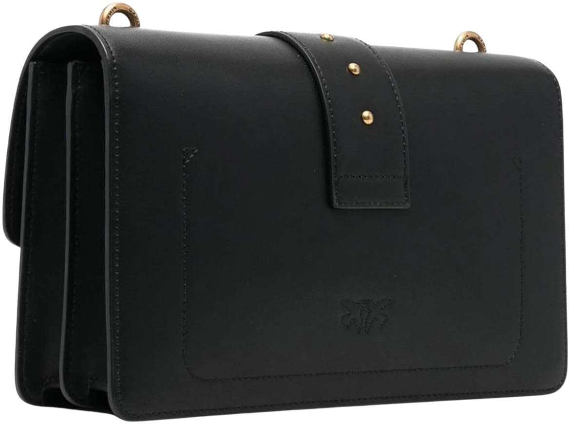 Pinko Bags Neroantique Gold Zwart