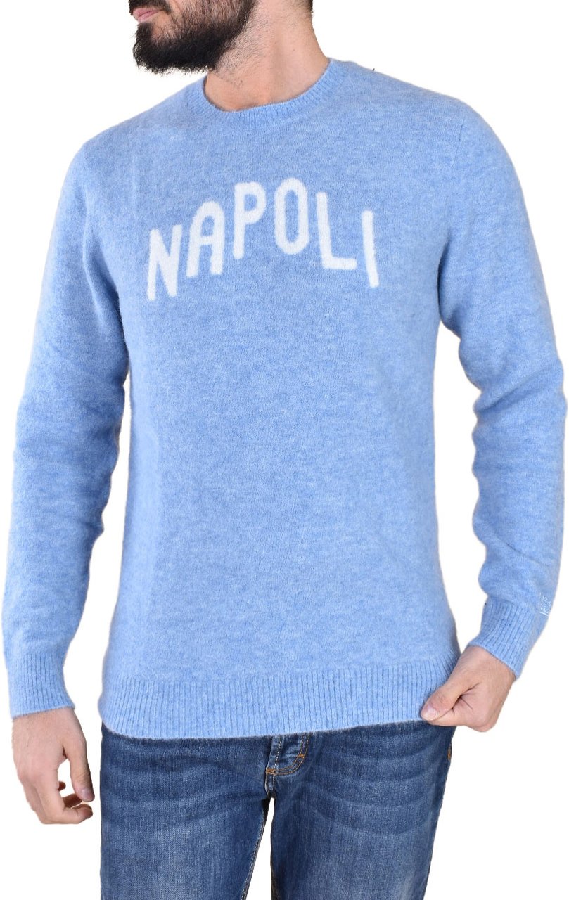 MC2 Saint Barth Sweaters Azzurro Lichtblauw