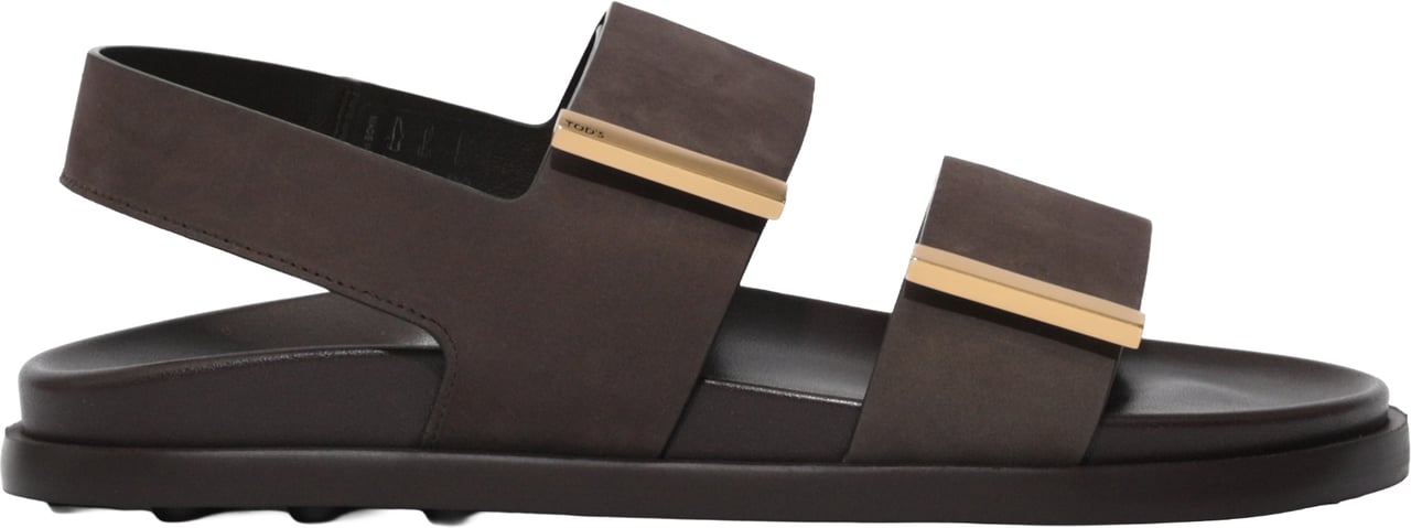 Tod's Sandalo Fasce Footbed Bruin