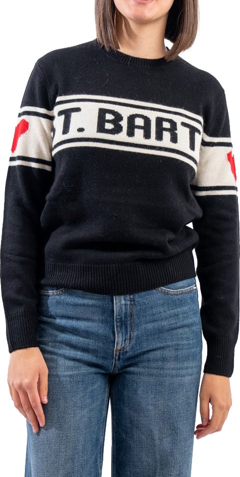 MC2 Saint Barth Sweaters Nero Zwart