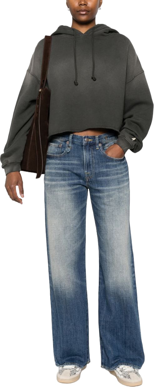 Golden Goose Sweaters Grigio Scuro Donkergrijs
