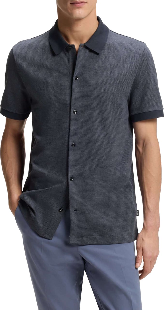 Boss H-Powell 102 Dark Blue Blauw