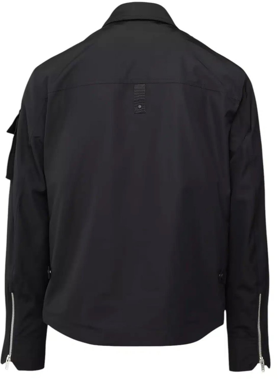 Moose Knuckles Charlesbourg Shirt Jacket Black Zwart
