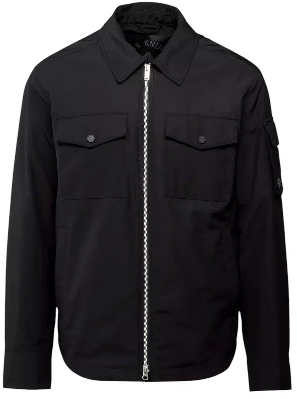 Moose Knuckles Charlesbourg Shirt Jacket Black Zwart
