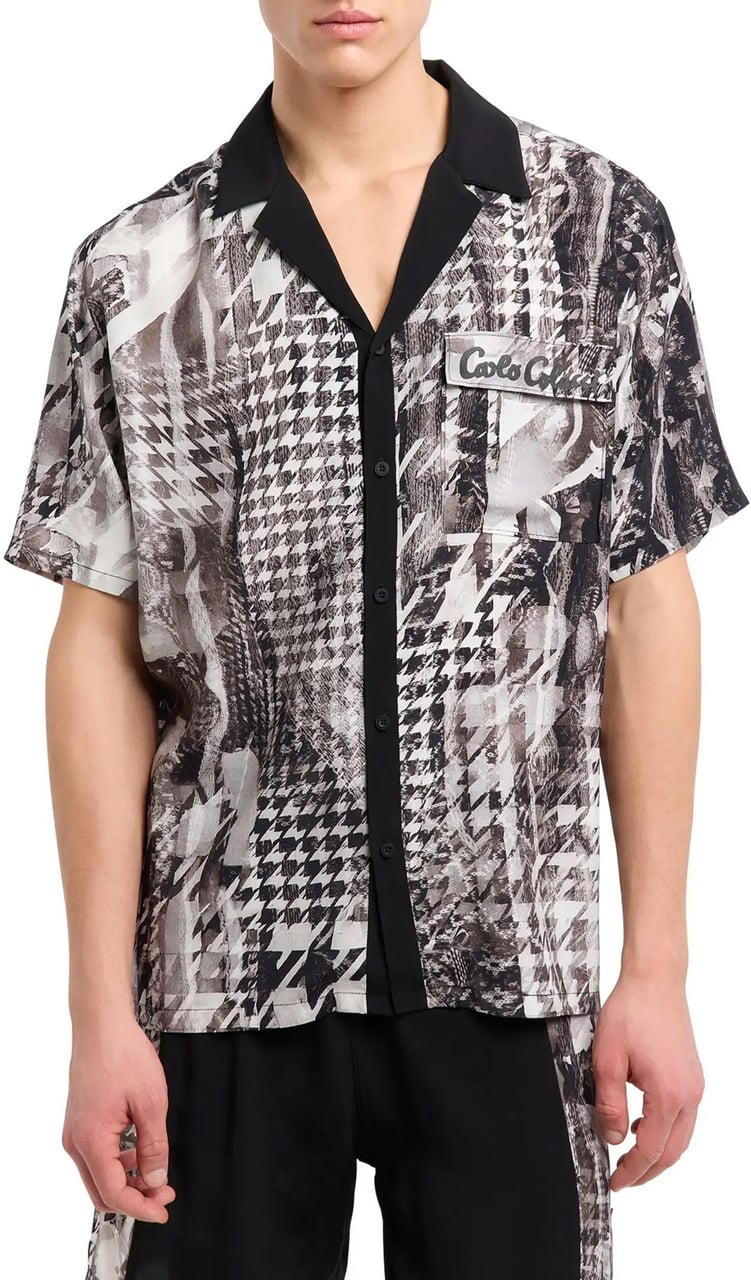 Carlo Colucci The Knit Legend Shirt Black Zwart