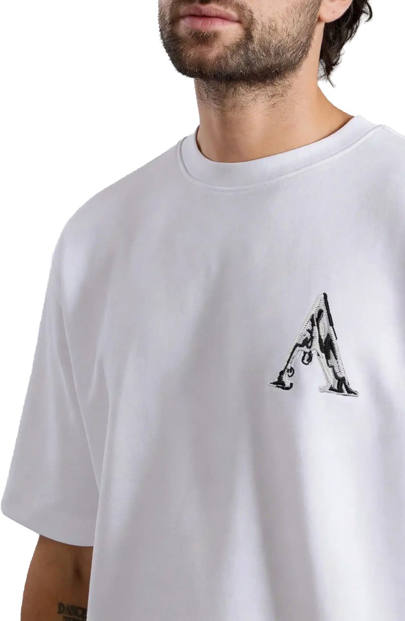Aeden Ettore Tee Off-White Wit