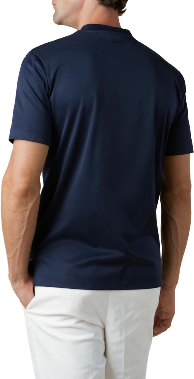 Aurélien Aur1 T-Shirt Navy Blauw