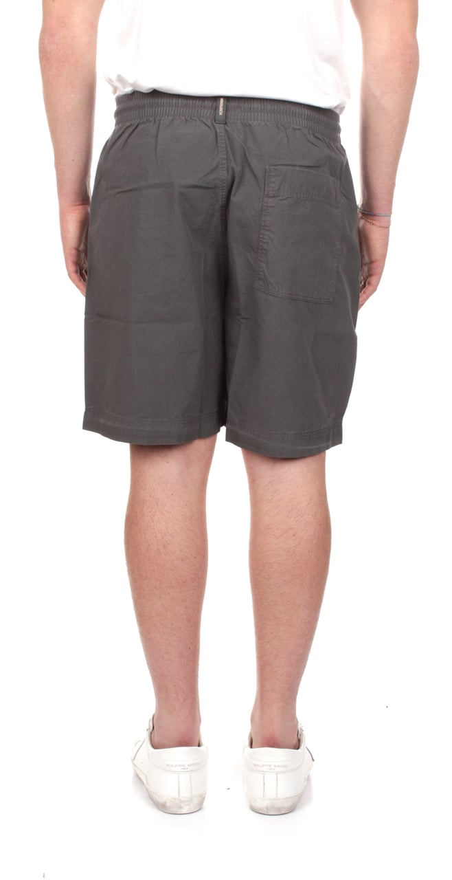 Woolrich Regular Fit Cotton Bermuda Grijs