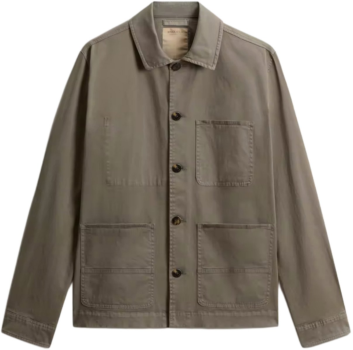 Woolrich Overshirt donkergroen Groen