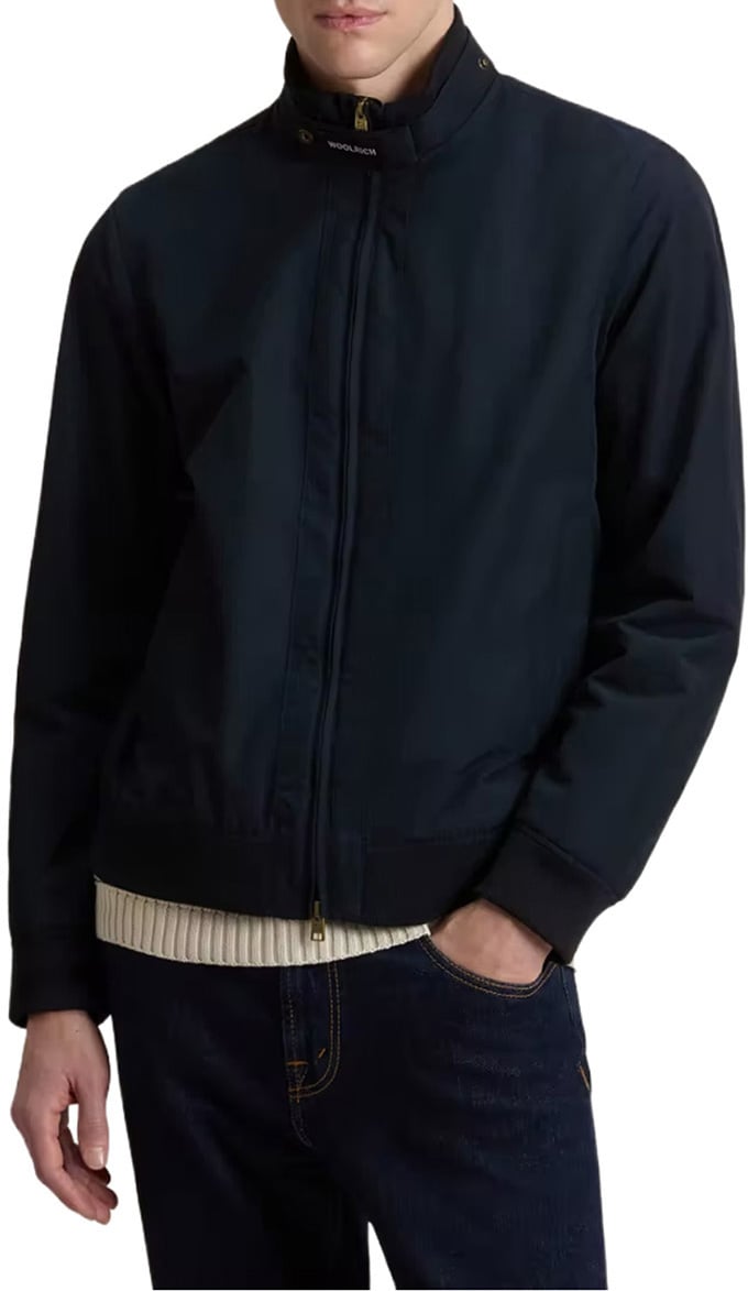 Woolrich Jas donkerblauw Blauw