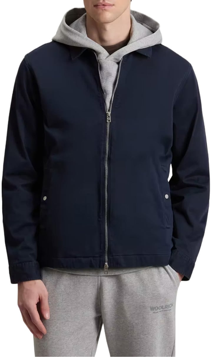 Woolrich Overshirt donkerblauw Blauw