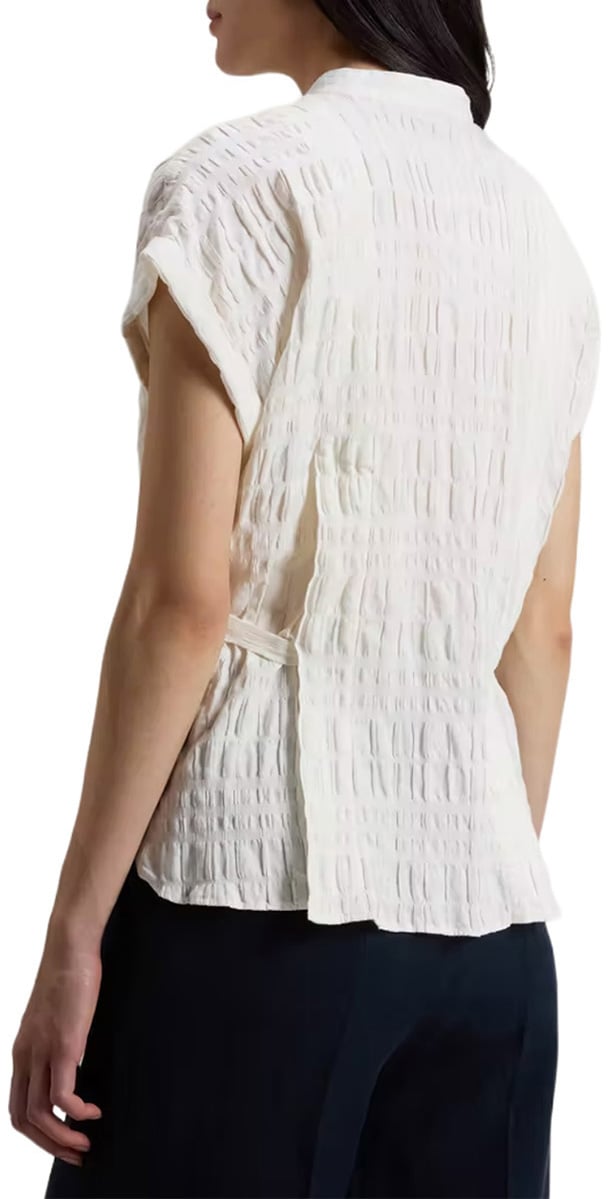 Woolrich Blouse ecru Wit