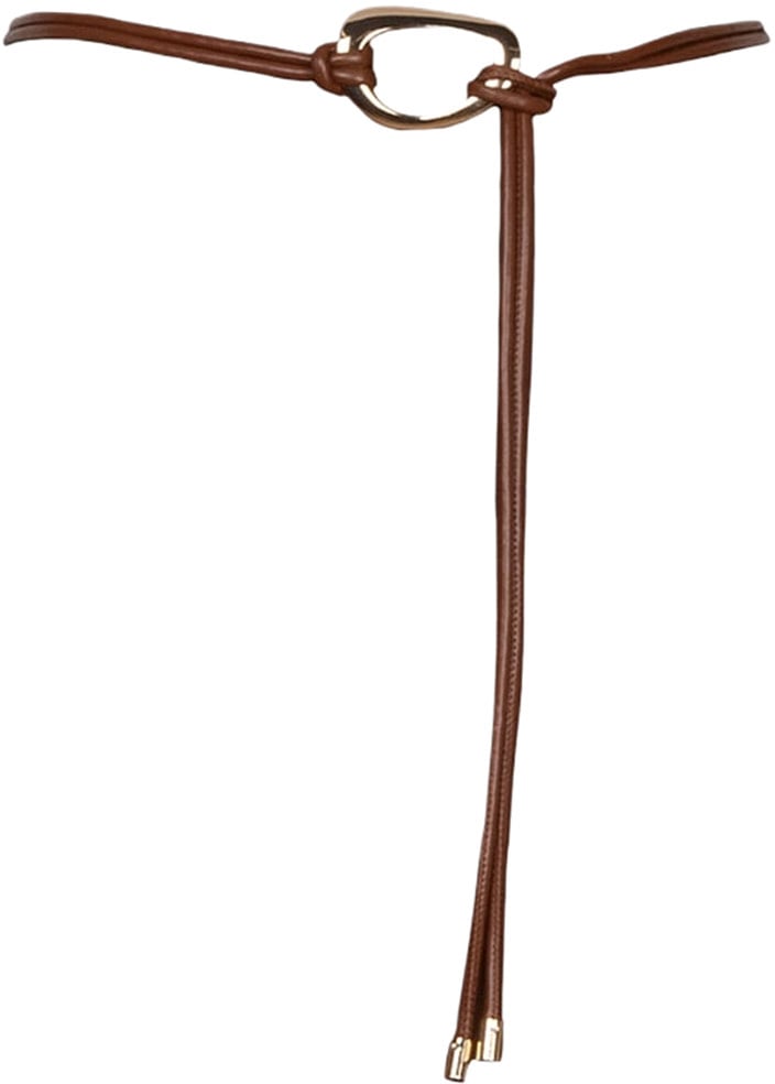 Dante6 Riem Faux Bruin Bruin