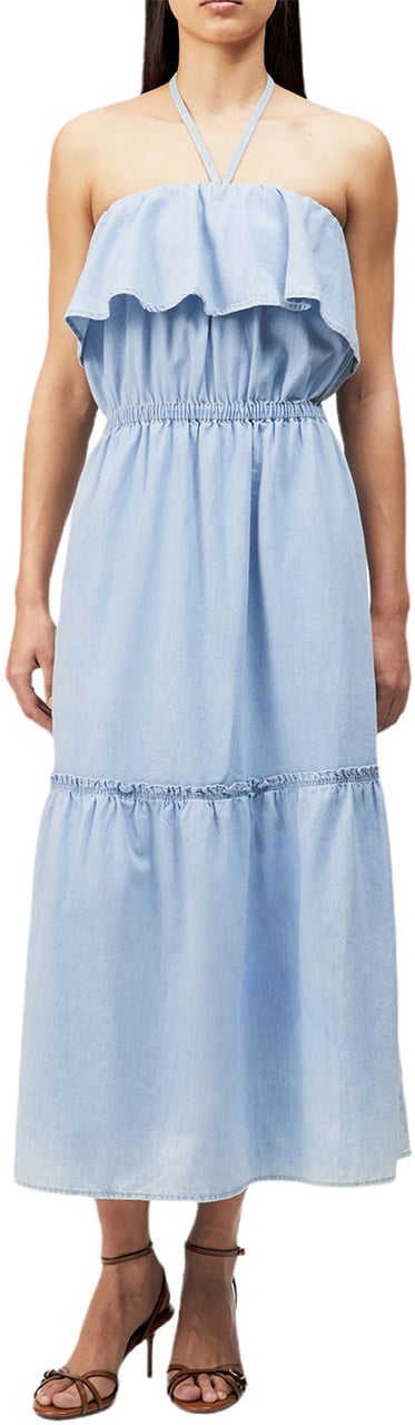 Drykorn Jurk Lumira lichtblauw Blauw