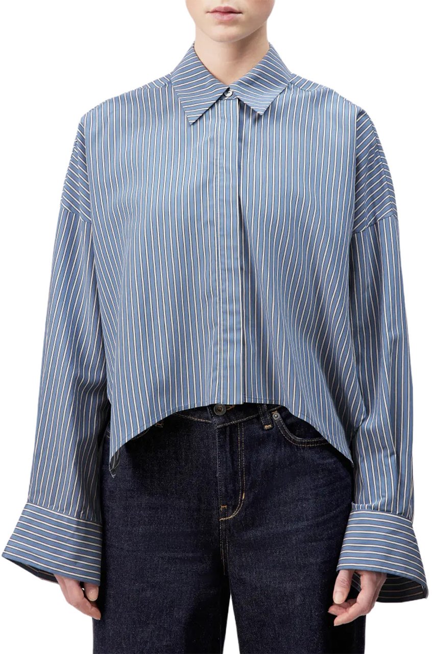Drykorn Blouse Oshia blauw Blauw