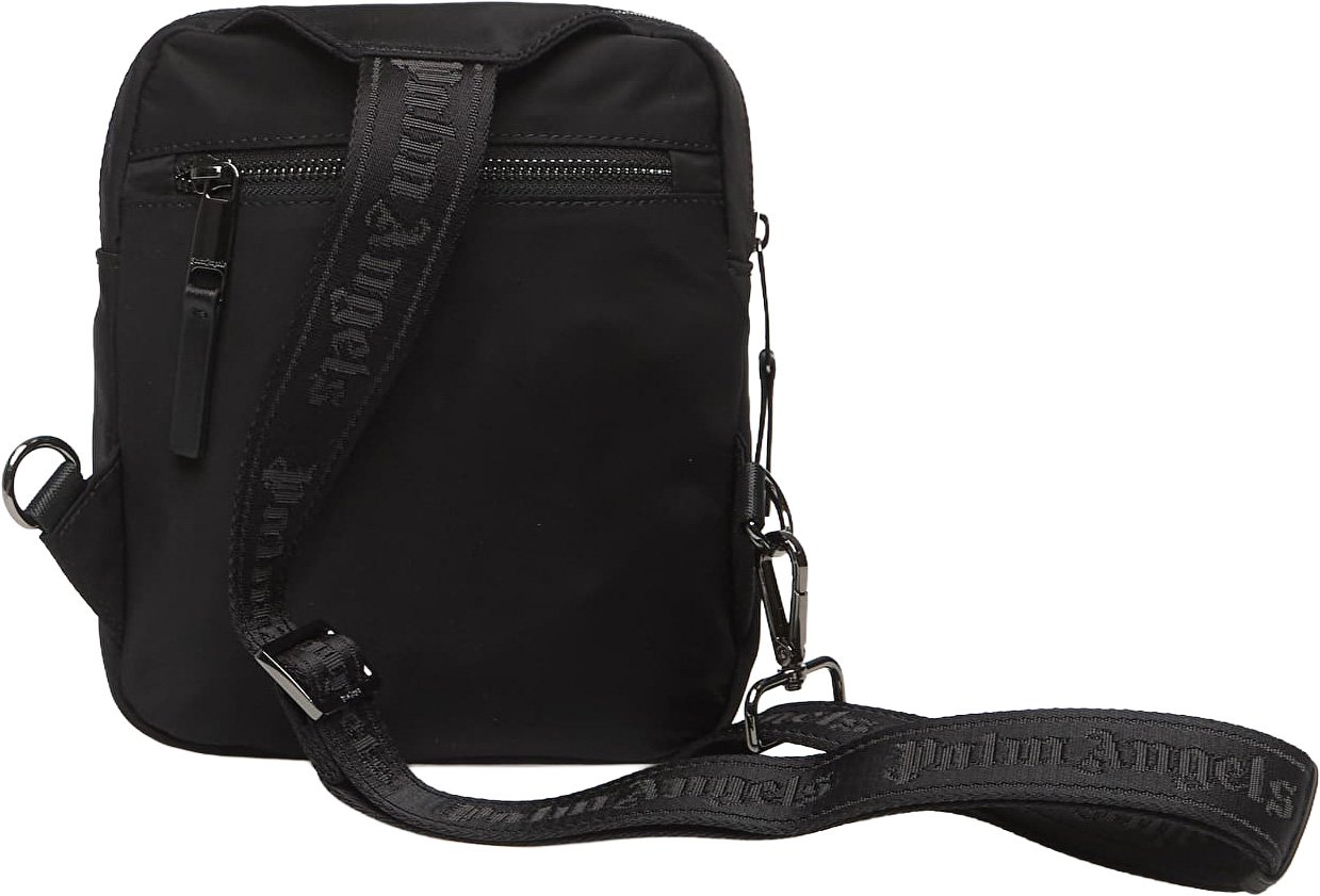 Palm Angels Logo Crossbody Bag Black Zwart