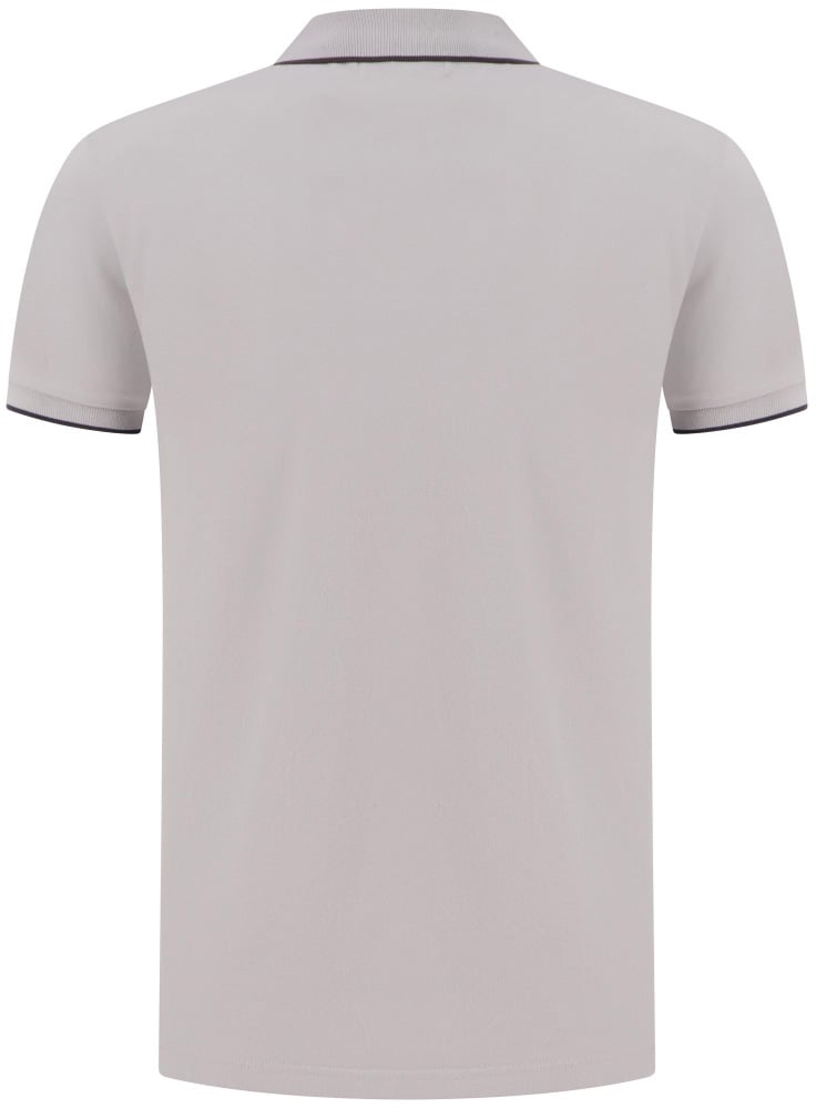 Woolrich Monterey Polo Harbor Mist Grey Grijs