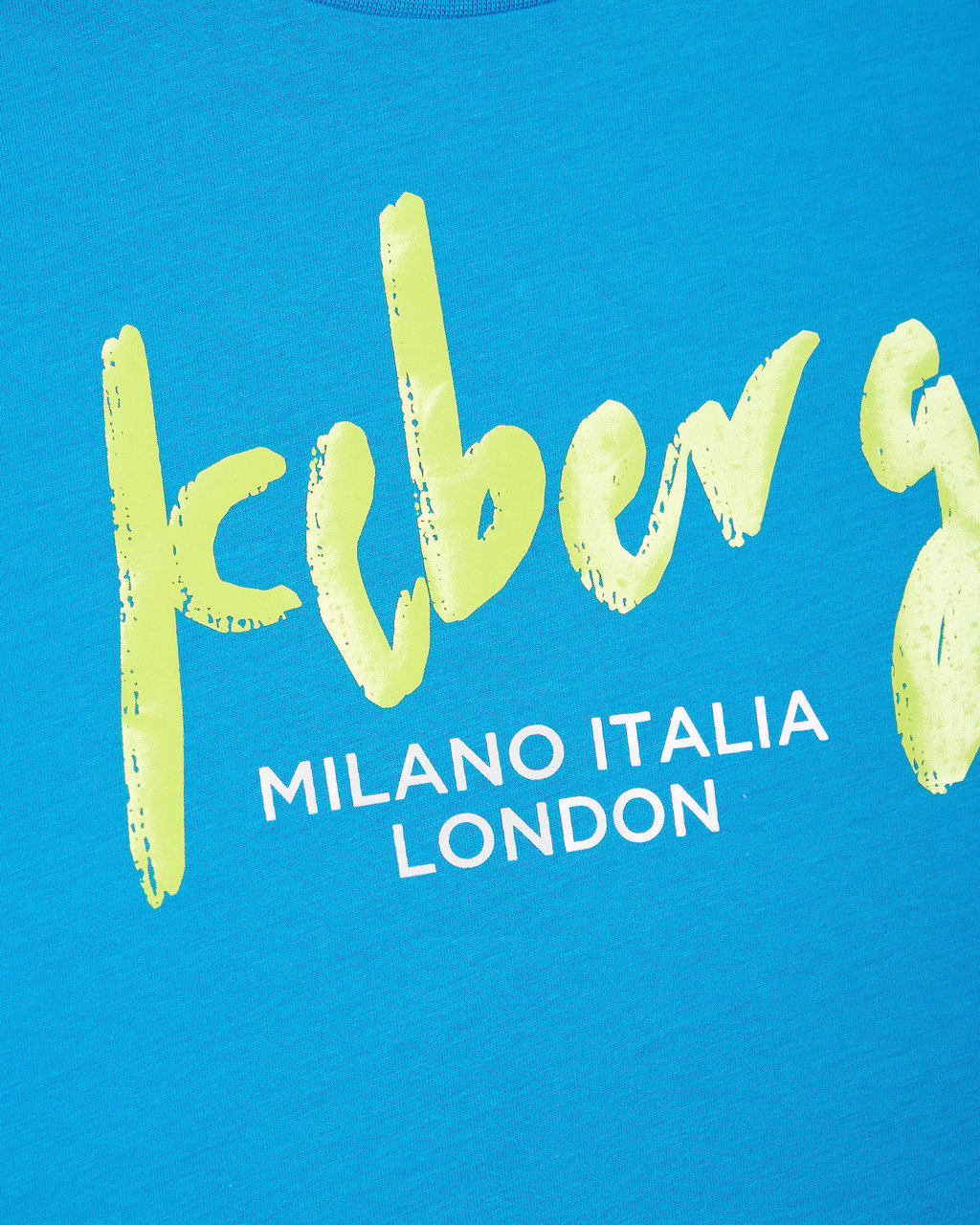 Iceberg t-shirt azzurro Blauw