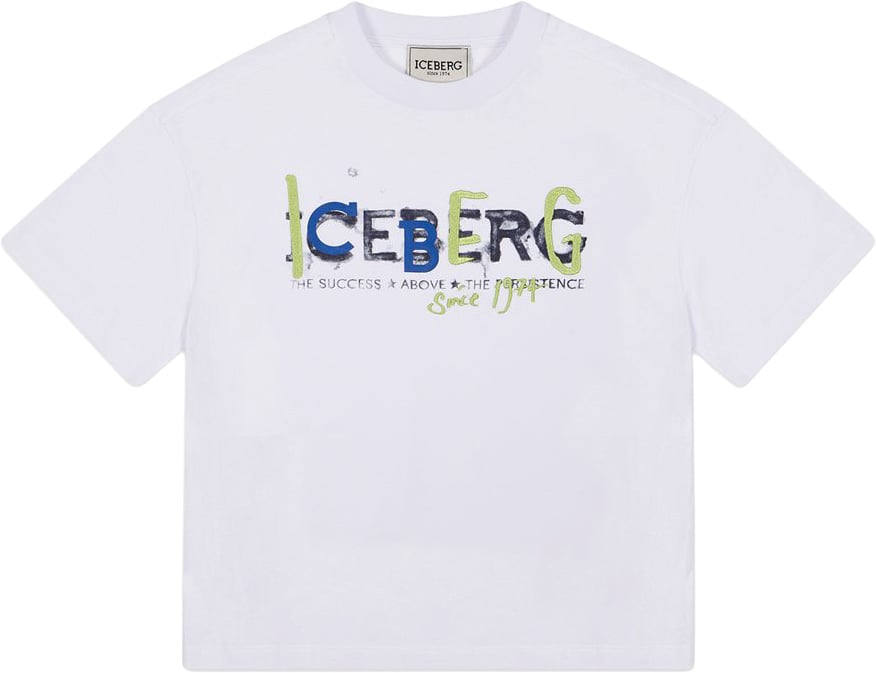 Iceberg t-shirt wit Wit