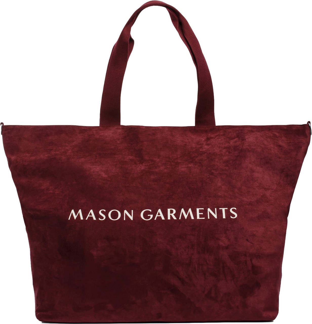 Mason Garments Tote Bag Jumbo Bordo Rood