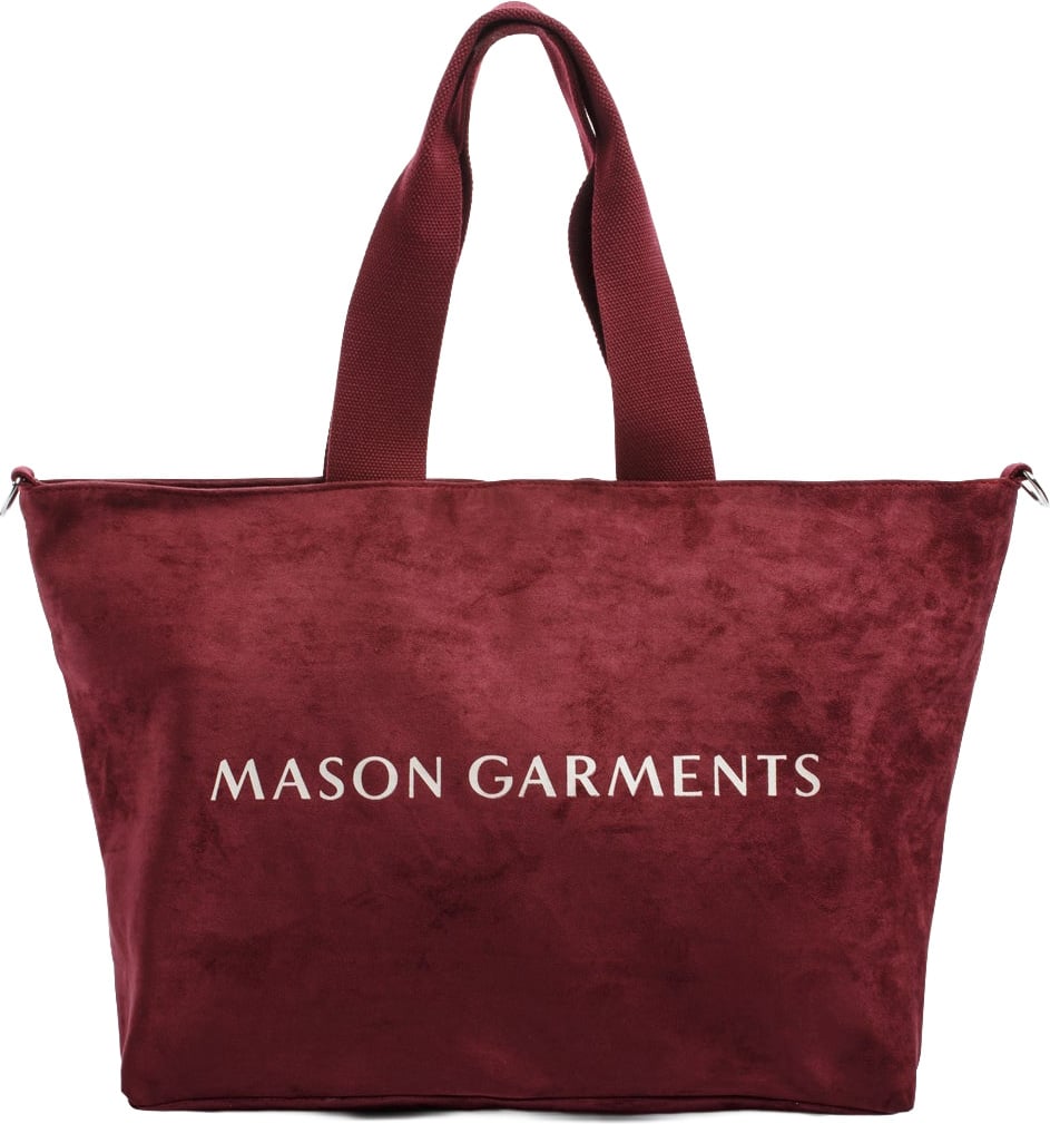 Mason Garments Tote Bag Medium Bordo Rood