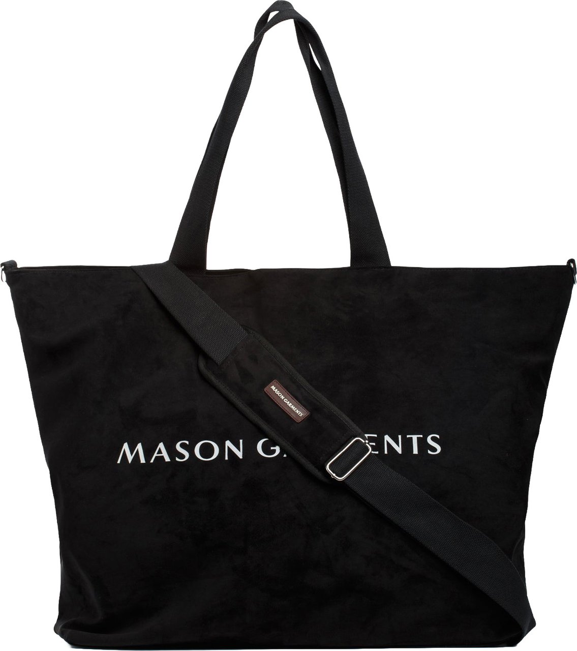 Mason Garments Tote Bag Jumbo Black Zwart