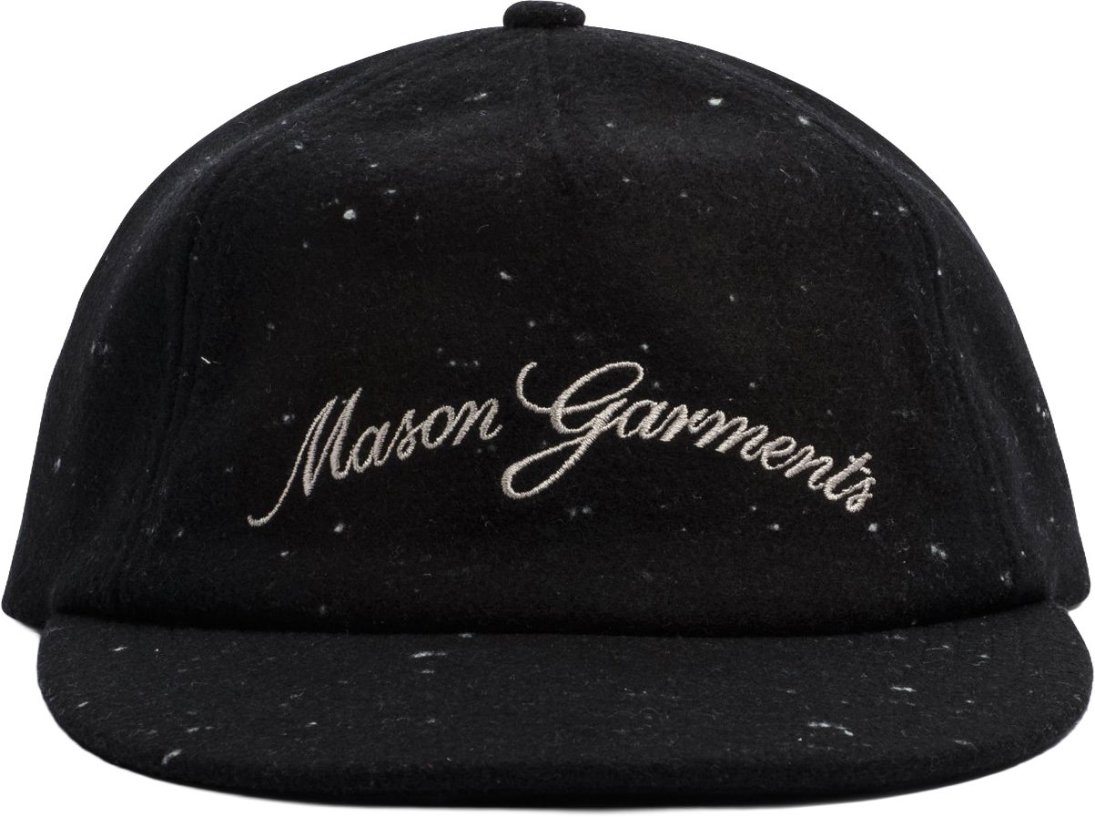 Mason Garments Cap Tonale Black Zwart