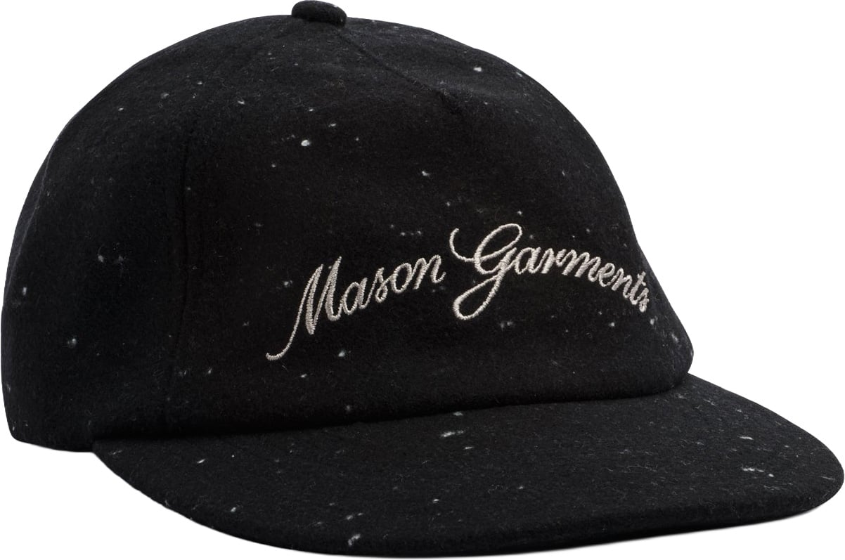 Mason Garments Cap Tonale Black Zwart