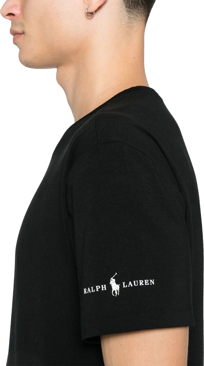 Ralph Lauren T-Shirts And Polos Black Zwart