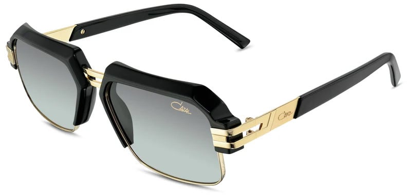 Cazal 6020/3 001 56/17 Black Gold Zwart