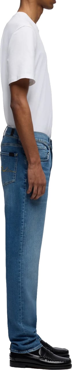 7 For All Mankind Slimmy Wavefrom Luxe Performance Bl Blauw