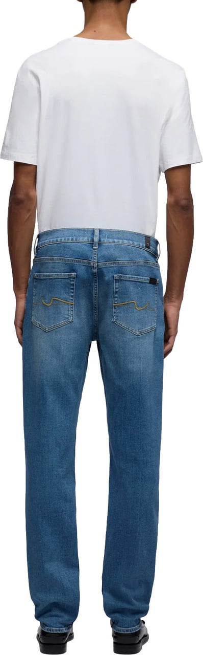 7 For All Mankind Slimmy Wavefrom Luxe Performance Bl Blauw