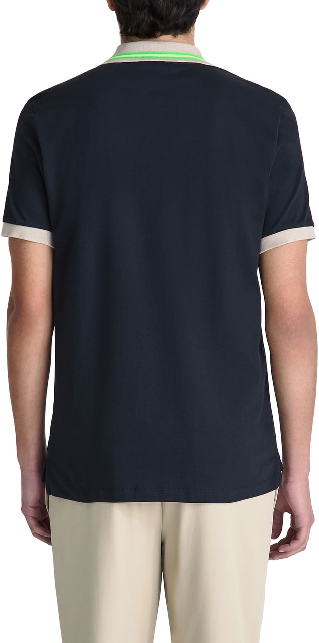 Peuterey New Selandina Str 04 Polo Graphite Blauw