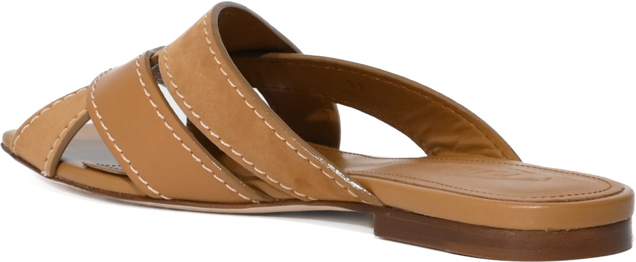 Tod's Sandals White Beige