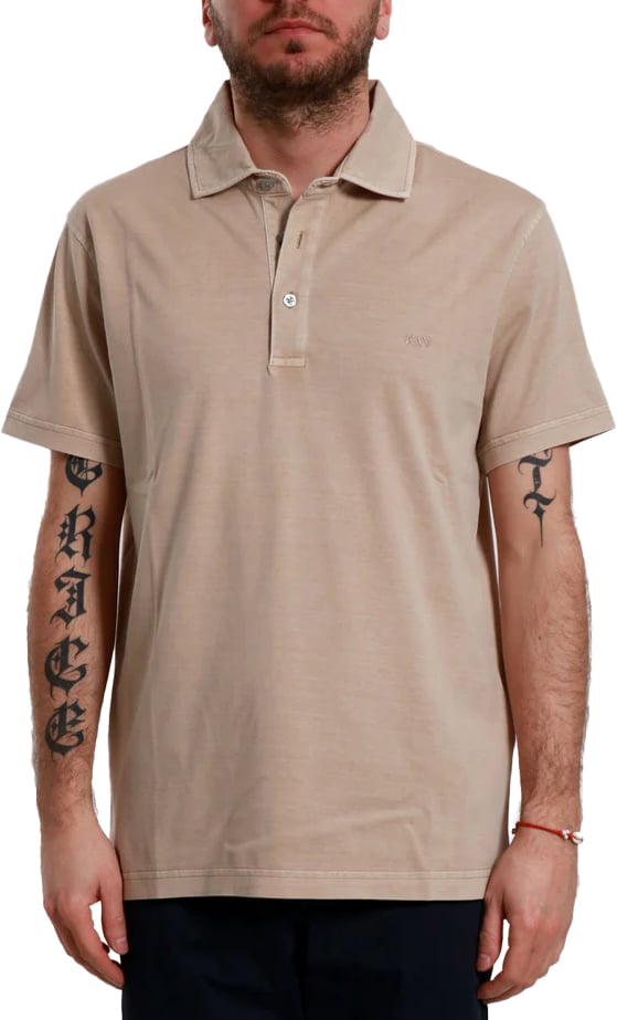 Fay T-Shirts And Polos Rope Beige