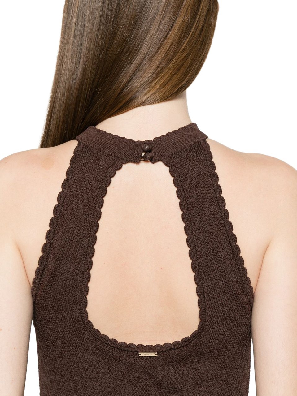 Twin-set Dresses Coffee Liqueur Bruin