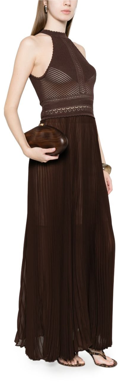 Twin-set Dresses Coffee Liqueur Bruin