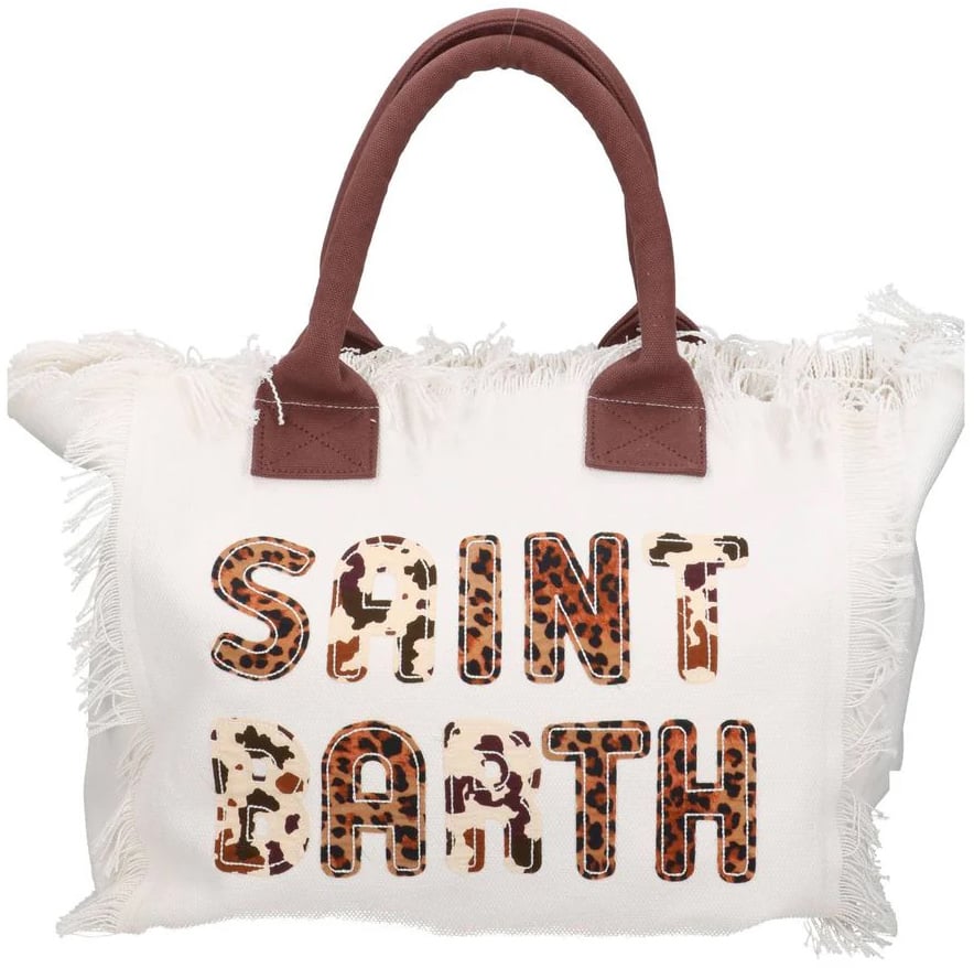 MC2 Saint Barth Bags Avorio/Leopard Wit